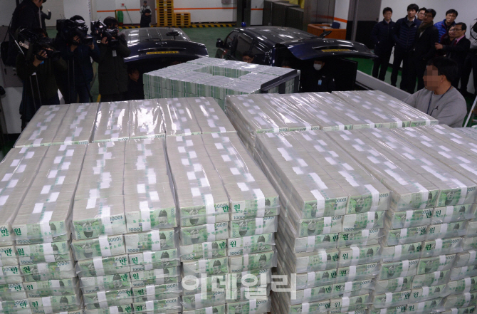 [포토]한국은행, 설 자금 방출