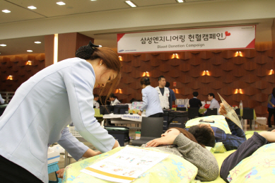 삼성엔지니어링 임직원 헌혈 행사 동참