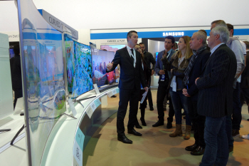 삼성전자, 모나코 유럽포럼 '성황'.. SUHD TV 등 신제품 공개
