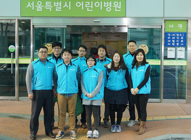 하이트진로, '서울특별시어린이병원' 찾아 임직원 봉사활동