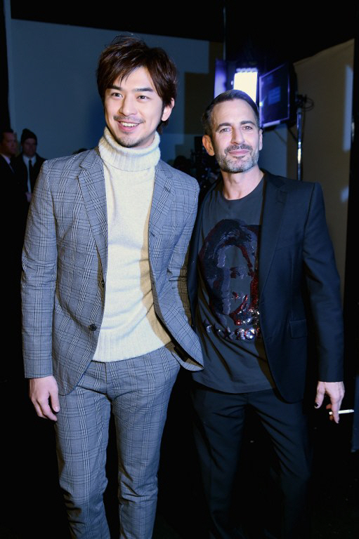  진백림, 디자이너 마크 제이콥스와 찰칵                                                                                                                                                            