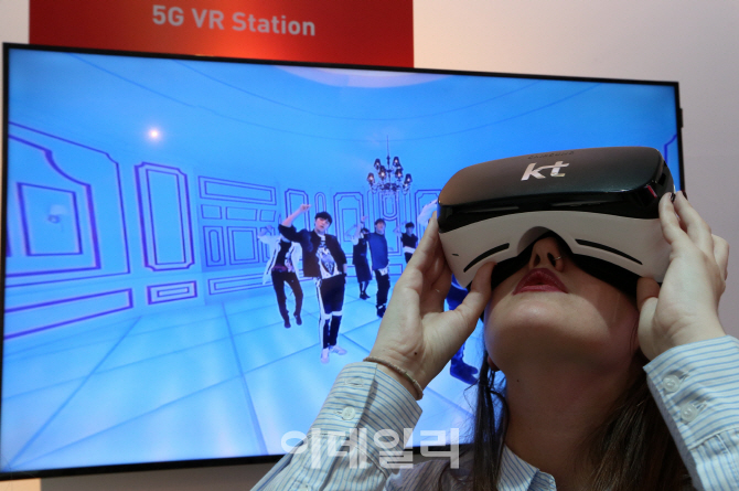 [포토]KT, ‘모바일 월드 콩그레스'에서 360도 VR 선보여