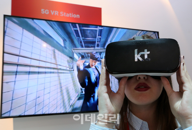 [포토]KT, ‘모바일 월드 콩그레스'에서 360도 VR 선보여