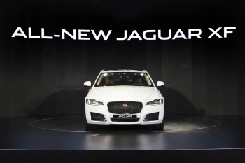 재규어, 8년만에 풀체인지 XF 공개.."올해 30% 성장"