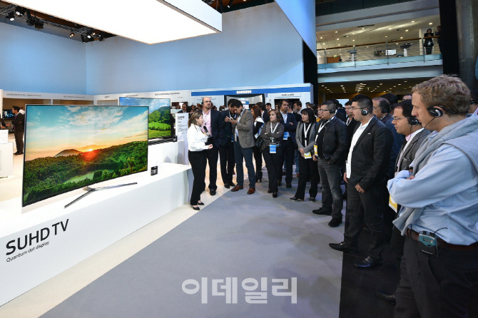 '보르도TV부터 SUHD TV까지'.. 삼성TV, 10년 연속 글로벌 1위 달성