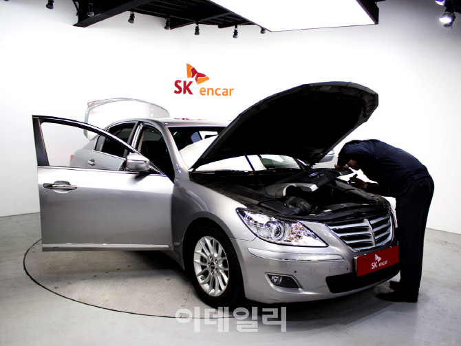 SK엔카, 일반 딜러 중고차도 진단·보증한다