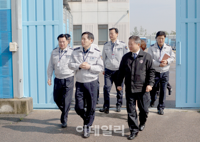 정용선 경기남부경찰청장 외국인 보호시설 점검