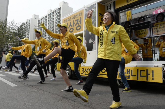 심상정 '선거 유세 총력'