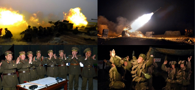북한군, 한밤중 한·미軍 기습상륙 가상해 실탄훈련