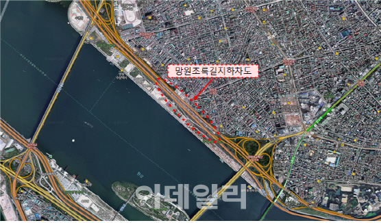 23일 밤 10시~24일 오전 6시 강변북로 망원초록길 부분통제