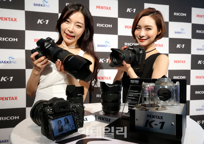 [포토]펜탁스 첫 풀프레임 DSLR 카메라 'K-1' 한국 상륙