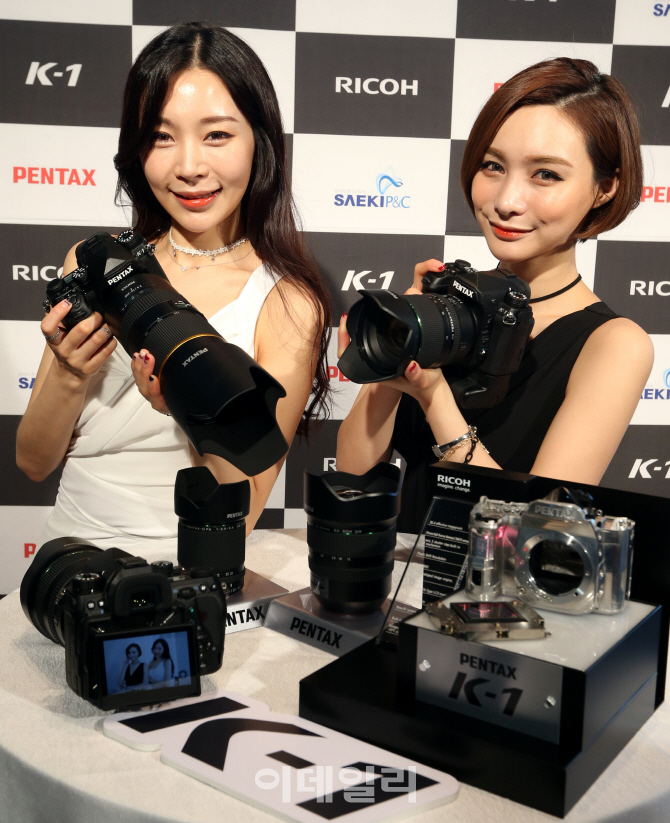 [포토]세기P&C, 펜탁스 최초 풀프레임 DSLR 'K-1' 공개