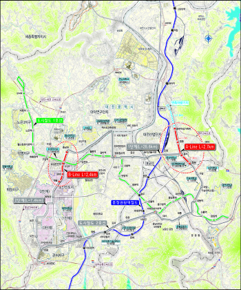 대전시, 도시철도 2호선 트램 시범노선 공개