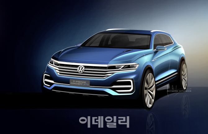 폭스바겐 'T프라임 컨셉트 GTE', 스케치                                                                                                                                                   
