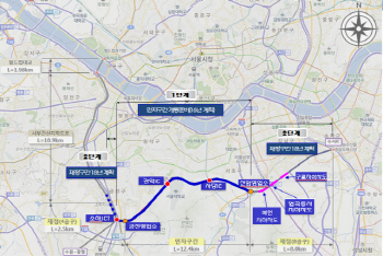 강남순환도로 독산∼우면동 7월 개통, 통행료 1600원