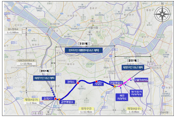 강남순환도로 1단계 구간, 7월 3일 개통…통행료 1600원