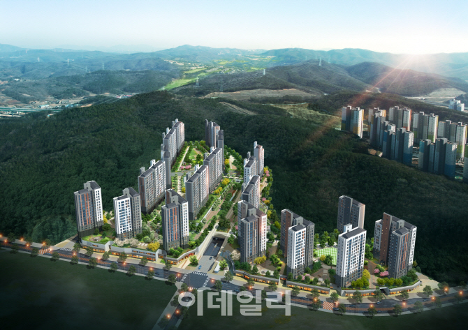 GS건설, 경기 화성 `동탄파크자이`아파트 분양 중