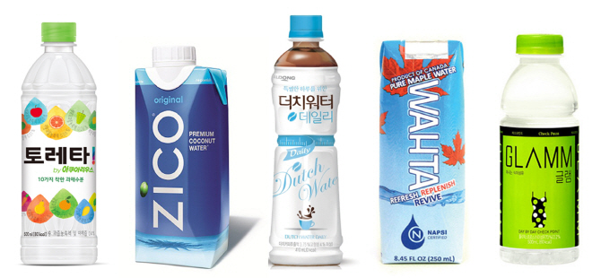 성수기 맞은 음료 업계, '물 닮은 음료'로 승부수