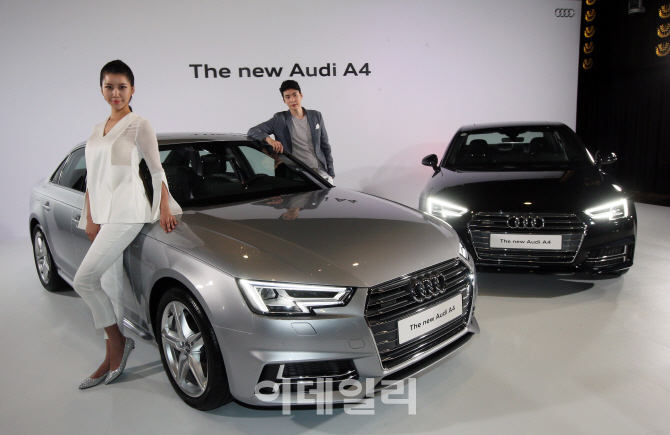 [포토]아우디코리아, 동급 최강 준중형 세단'뉴 아우디 A4' 출시!