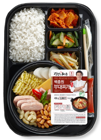 백종원 도시락, 이번엔 찌개다..CU '부대찌개' 출시