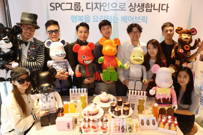 [포토]SPC그룹, 아티스트들과 협업 '베어브릭' 출시