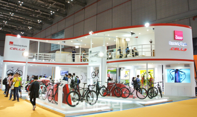 삼천리자전거, 중국 국제 박람회서 제품 40종 선봬