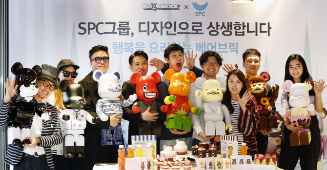 SPC, 신진 아티스트들과 '베어브릭' 한정판 출시