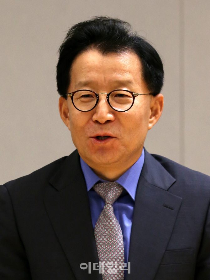 [포토]인사말하는 한윤희 MBC PLUS 대표이사