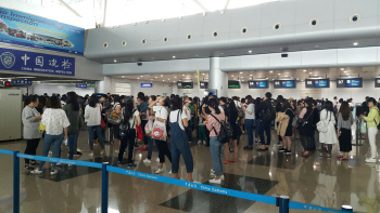 '이용률 95%'…이스타항공 '청주~中 닝보' 노선 타보니