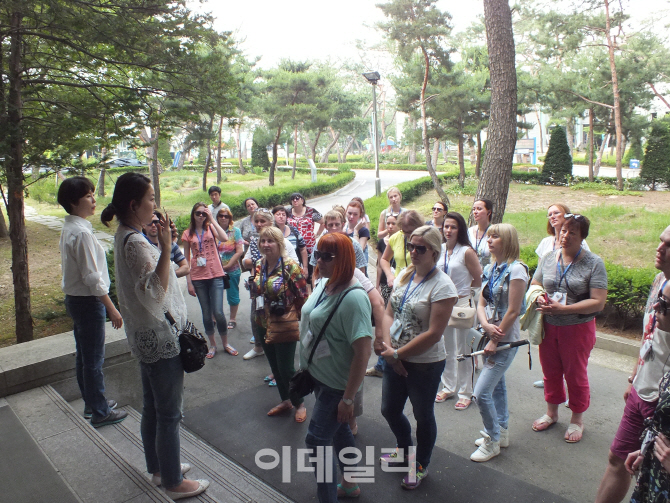 [포토]노원구, 한국 좋아요!! 러시아 여행사 팸투어단 방문-3