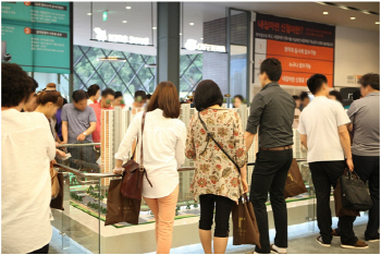 호반건설 '시흥 은계 호반 써밋 플레이스'에 3일간 1만 4500명 방문