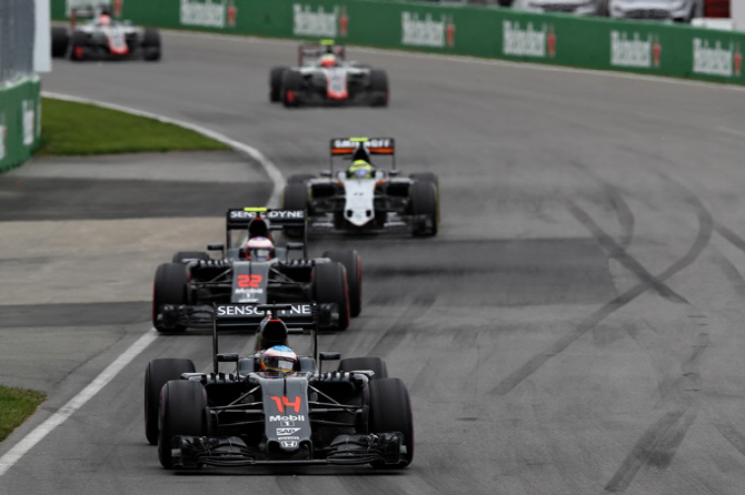 F1 7번째 경기, `차례대로 줄지어…`                                                                                                                                                                