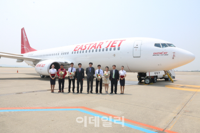 [포토]이스타항공, 최신 기종 B737-800 항공기 도입! 총16대 운영!