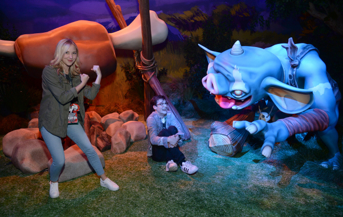  E3 2016, 젤다의 괴물과 싸울 준비 마친 오드리 휘트비                                                                                                                                              