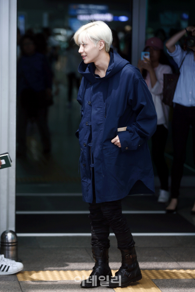 샤이니 태민, 여심 올킬 금발패션                                                                                                                                                                   