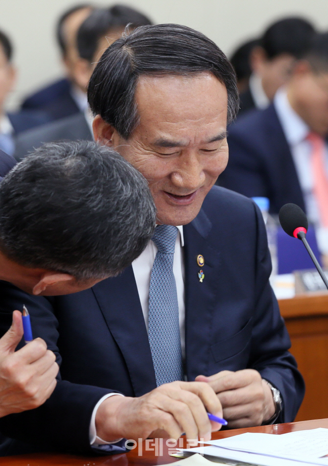 [포토]미소짓는 박승춘 국가보훈처장
