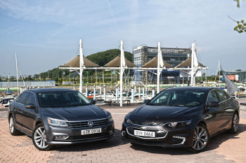 쉐보레 올 뉴 말리부 1.5 T vs 폭스바겐 더 뉴 파사트 1.8 TSI 비교 시승기 - 어떤 선택을 하더라도 만...