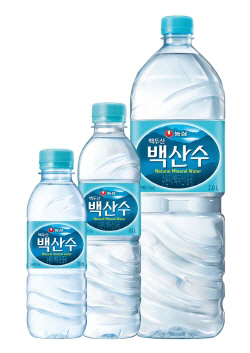 농심 "백산수 마시고 백두산 여행가자"