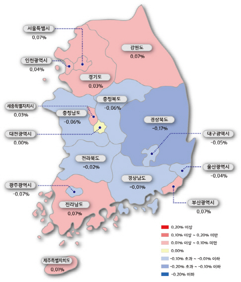 '중도금 대출규제 후폭풍'…강남 아파트값 상승폭 '반의 반 토막'