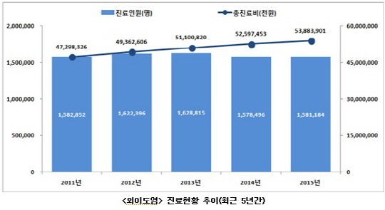 여름철 물놀이 후 귀 질환… 3명 중 1명 ‘외이도염’ 환자