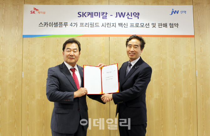 SK케미칼, 4가 독감백신 시장 JW와 판 키운다