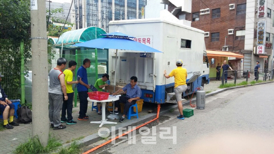 서울시, 노숙인 이동목욕서비스 운영