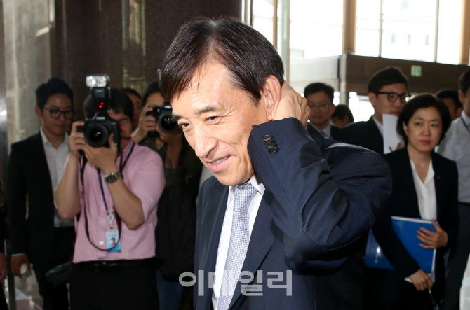[포토]한국은행 최초 '물가안정목표제 운용상황  갖은 이주열 총재