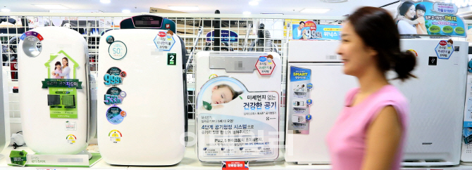 [포토]공기청정기·에어컨 필터, 'OIT' 성분 검출