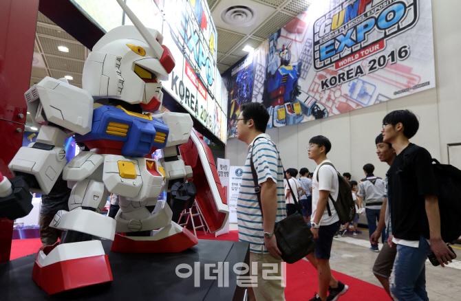 [포토]'키덜트' 다 모여라! '건프라 엑스포 2016'