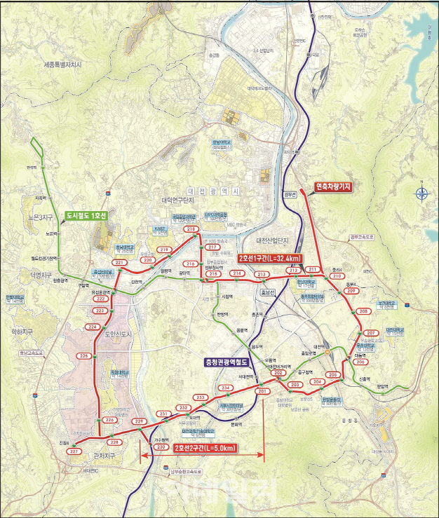 돌고 돌아 제자리로 온 '대전 도시철도 2호선'…후폭풍 예고