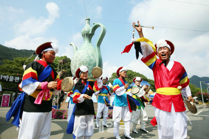 [포토] 강진청자축제 풍물공연