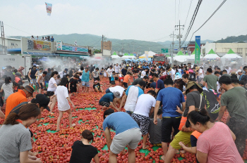 오뚜기, '화천 토마토' 축제 13년째 후원..'1000인분 파스타'