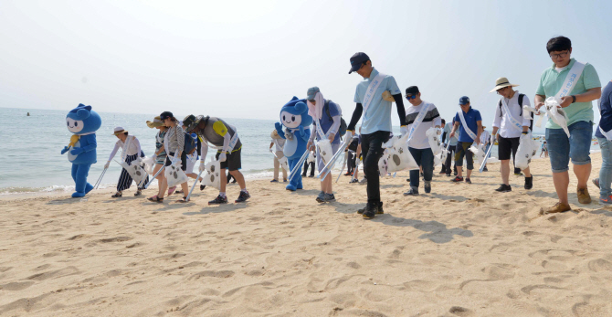 [포토]해양수산부 ‘깨끗한 바다를 위해, 海치우자’ 캠페인