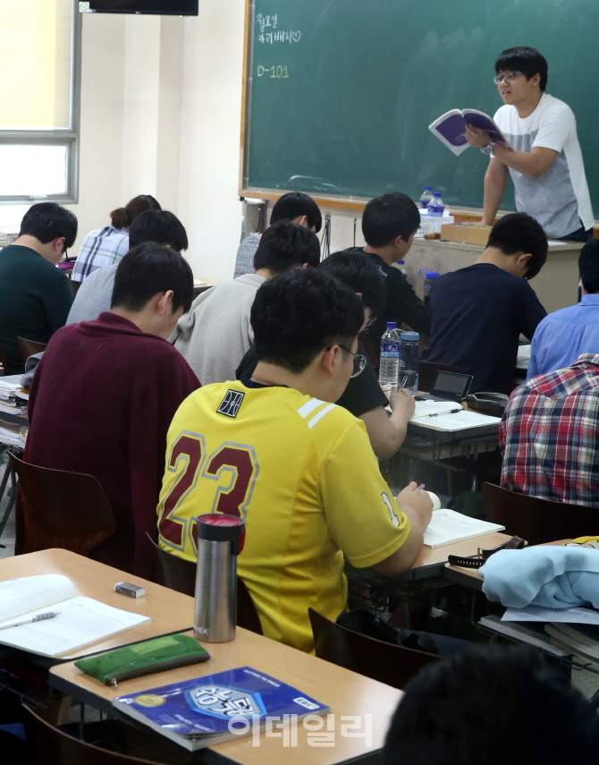 [포토]'뜨거운 학구열'